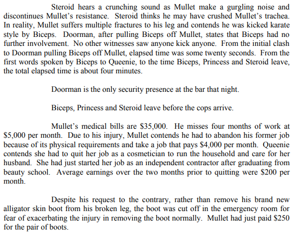 PAPER ASSIGNMENT The scene Karaoke Bar. Begins at