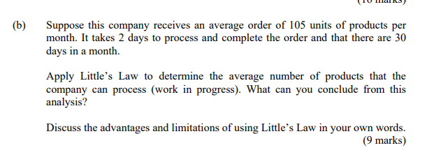 (b) Suppose this company receives an average