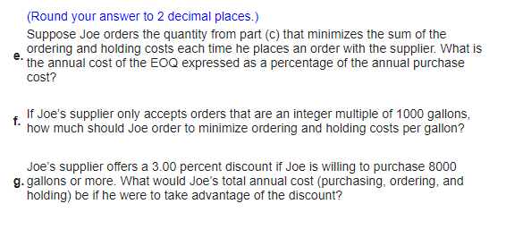 Joe Birra needs to purchase malt for his