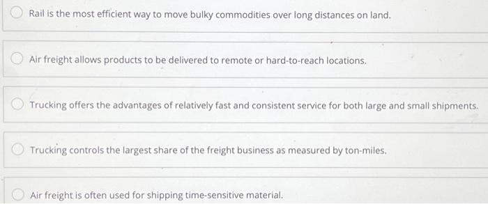 All of the following statements about modes of