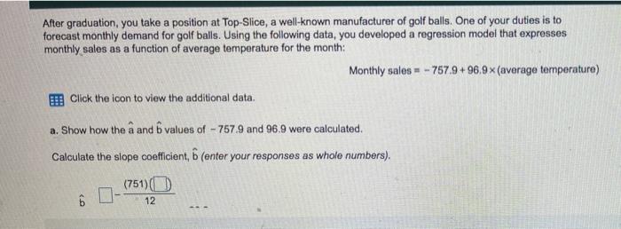 After graduation, you take a position at