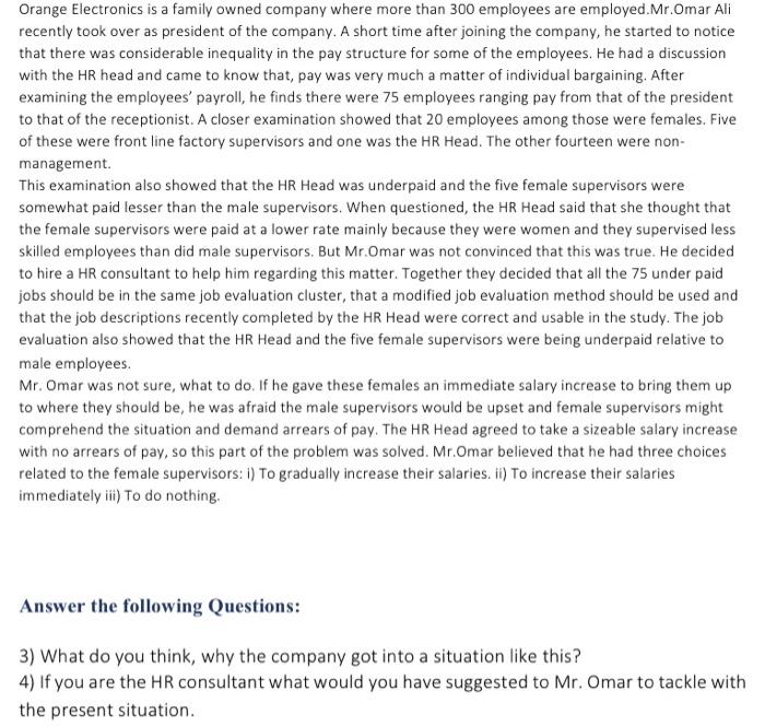 Orange Electronics is a family owned company