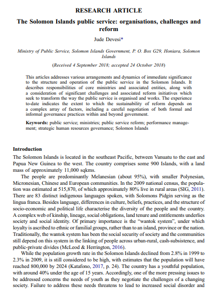 QUESTION A) How was the performance management