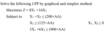use AA=82 dont use excel need manually Solve the