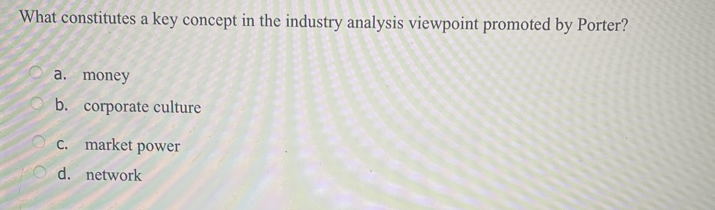 What constitutes a key concept in the industry