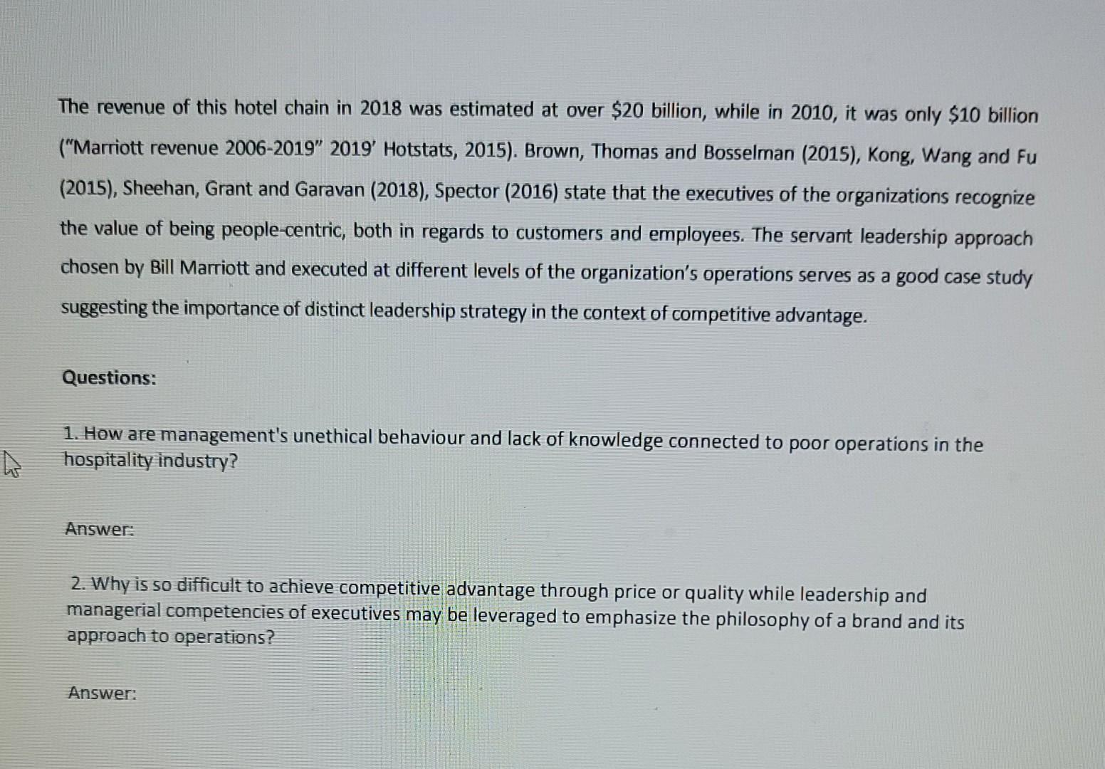 Example 1: Analyze the roles and functions of a