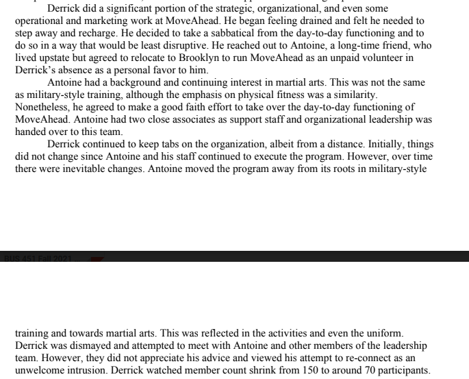 1. Porter 5 Factor Analysis: identify members in
