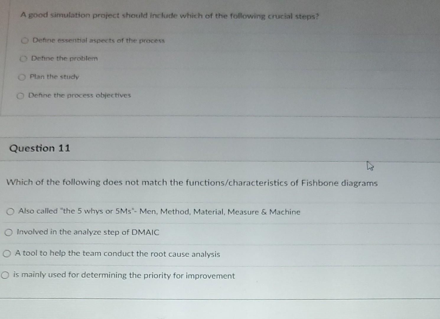 A good simulation project should include which of