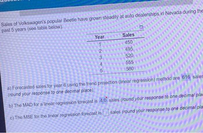 can u solve by hand? also can you show forecast