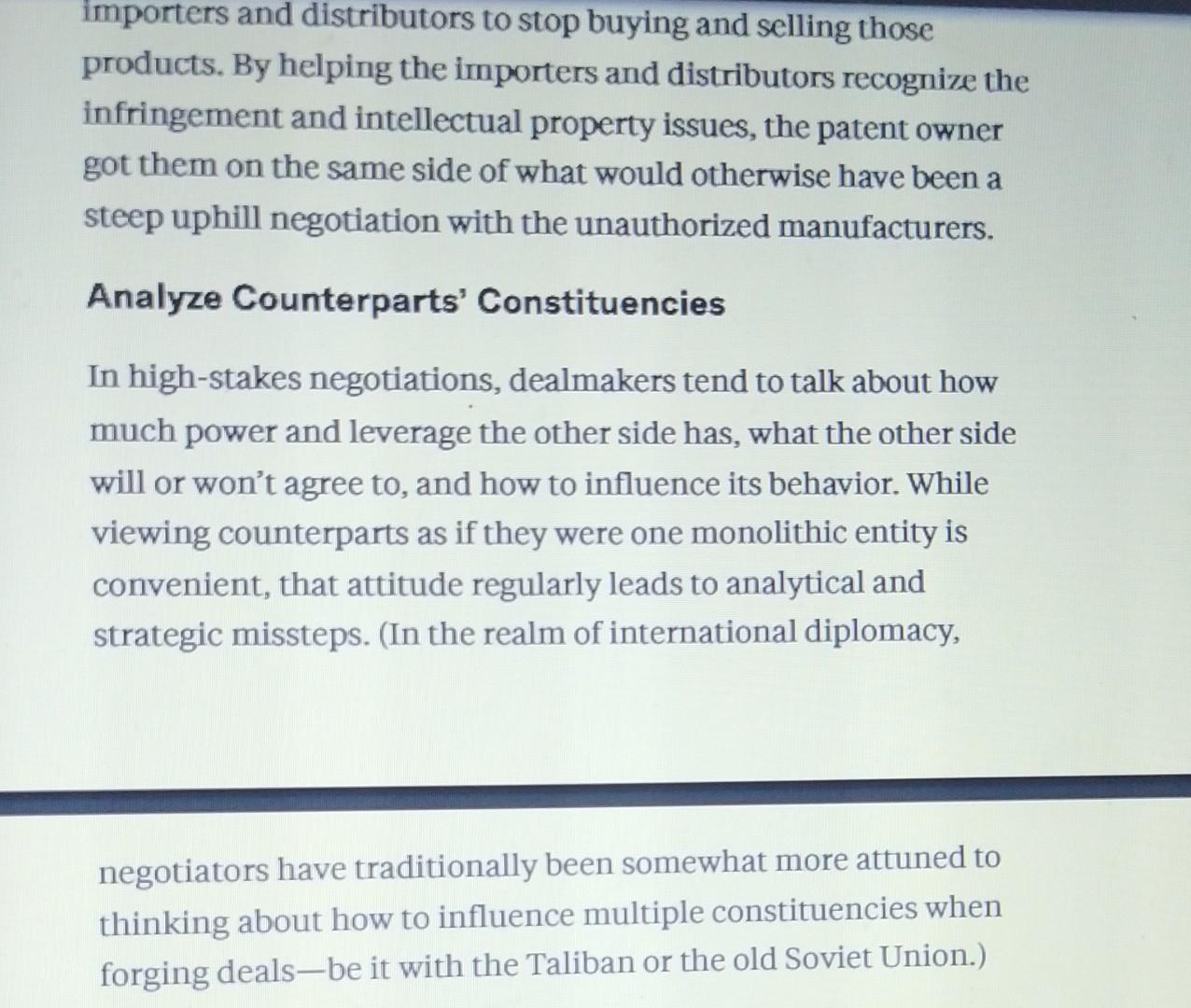 What more is to be done? (or) How will these