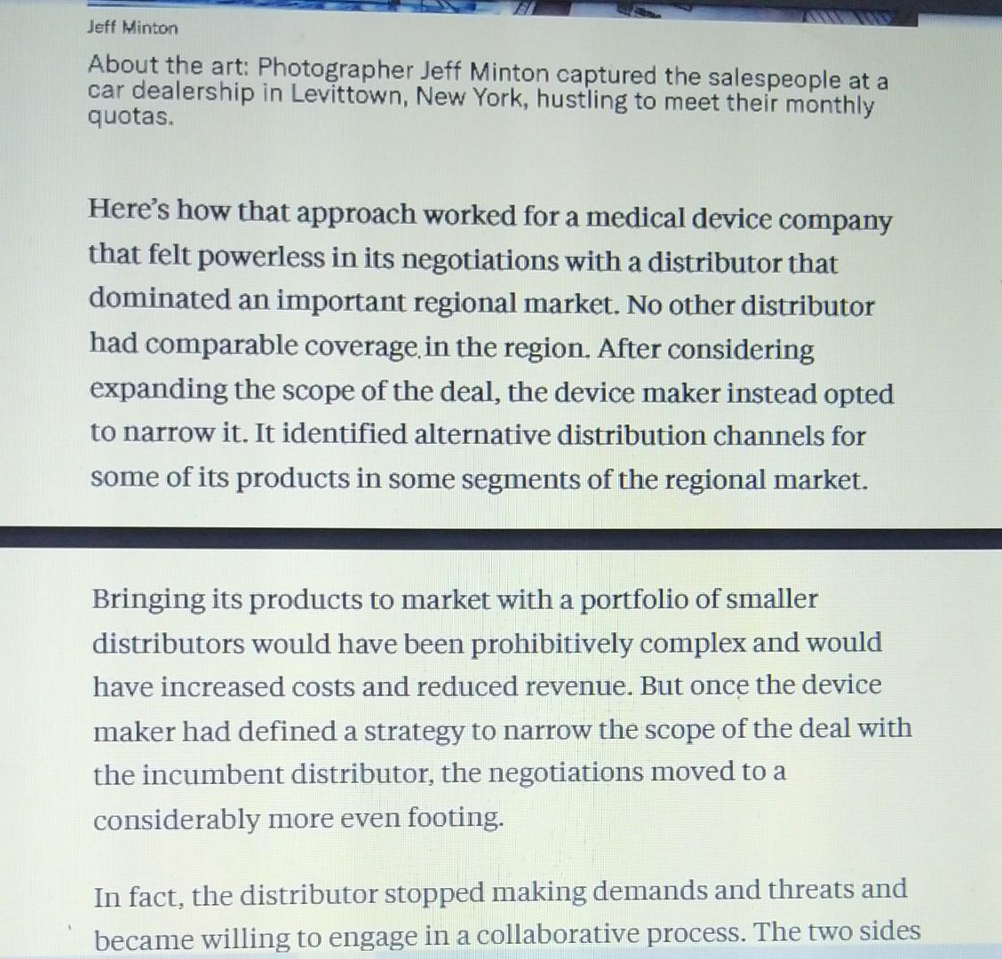 What more is to be done? (or) How will these