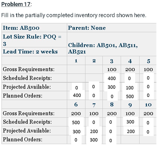 Need help solving 18 and I'm not sure if 17 is
