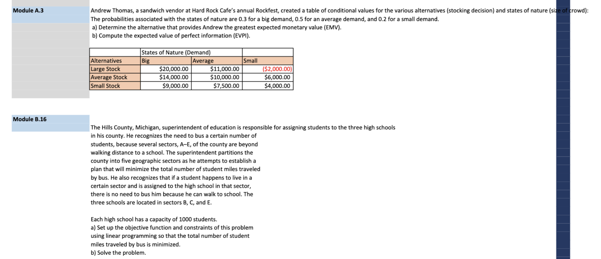 Andrew Thomas, a sandwich vendor at Hard Rock