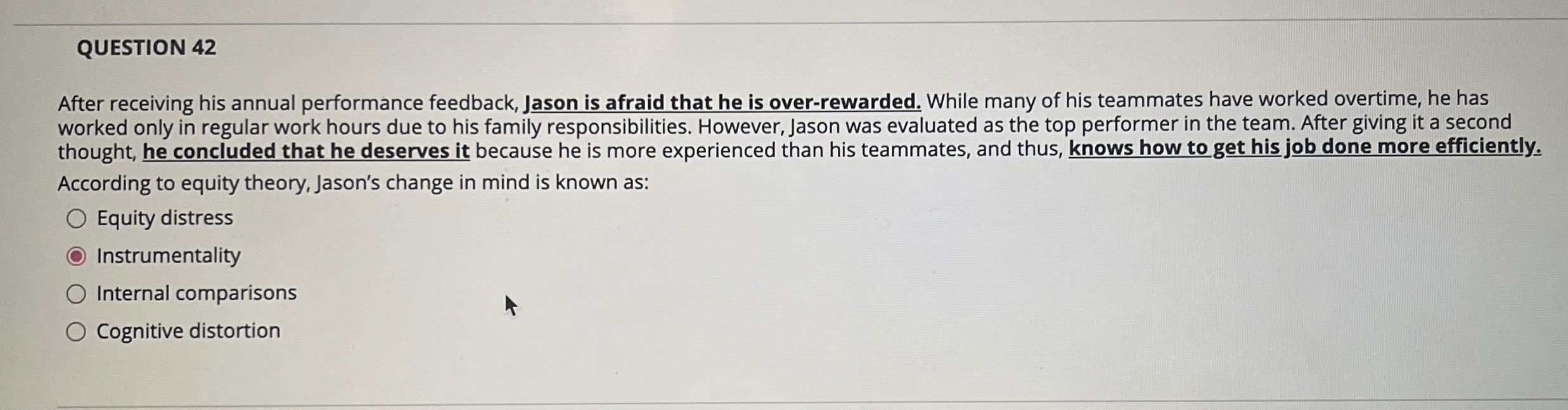 QUESTION 4 2 After receiving his annual