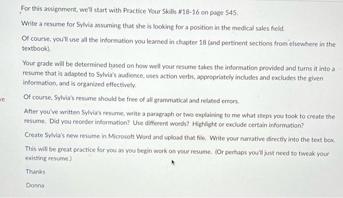 For this assignment, we'll start with Practice