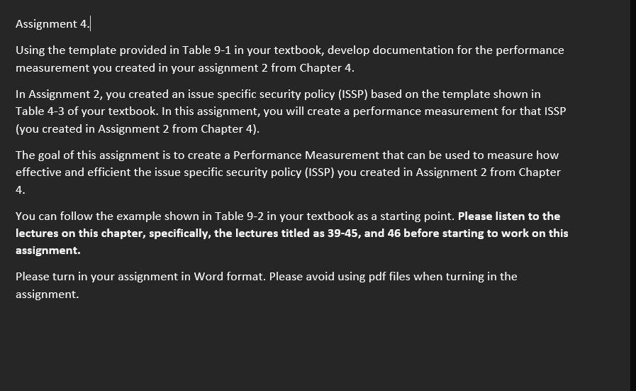 Assignment 2 from Chapter 4 is the second image. Thanks Assignment 4.