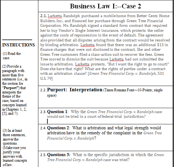 (1) Read the case.(2) Provide a paragraph with