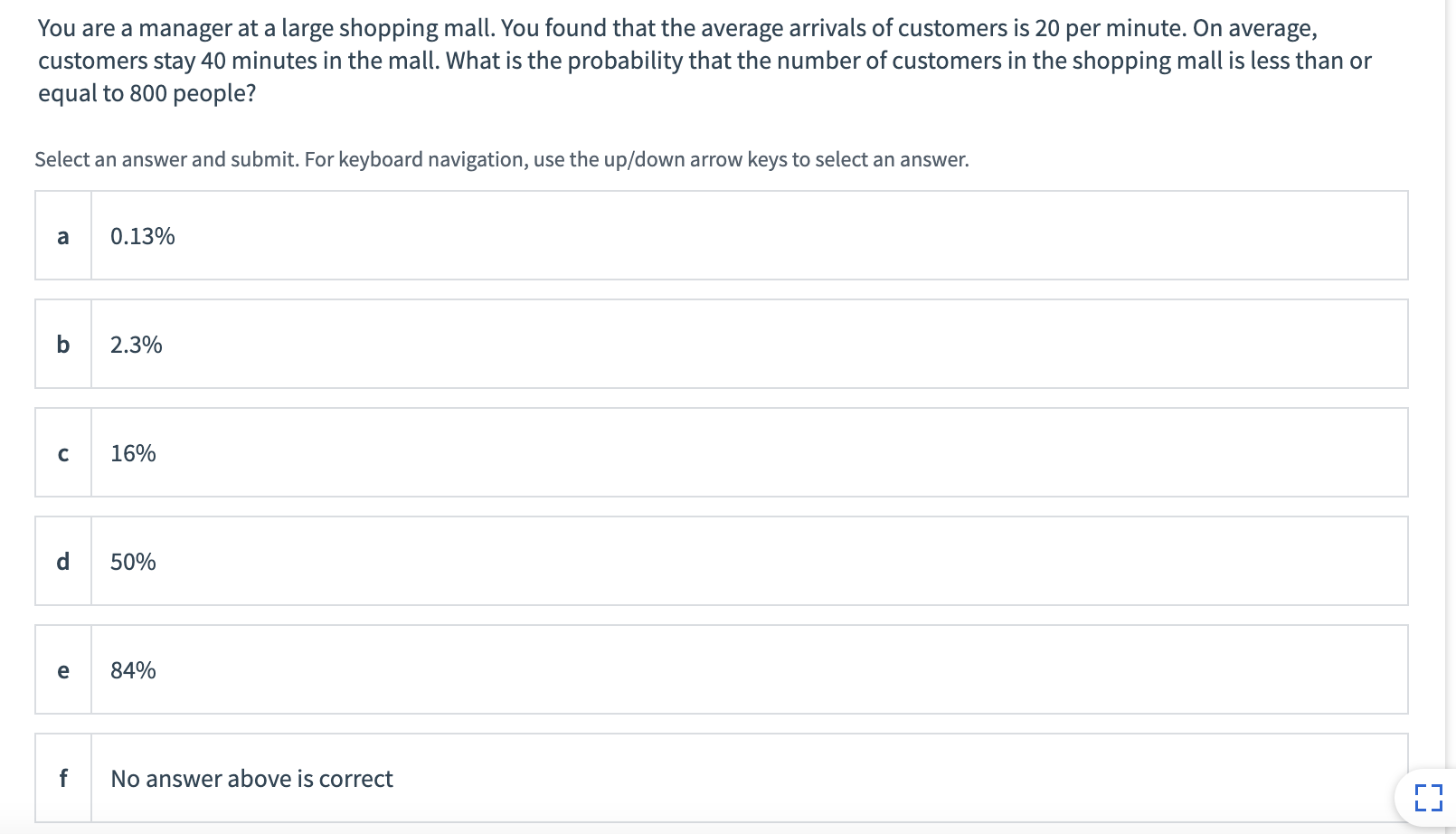 You are a manager at a large shopping mall. You