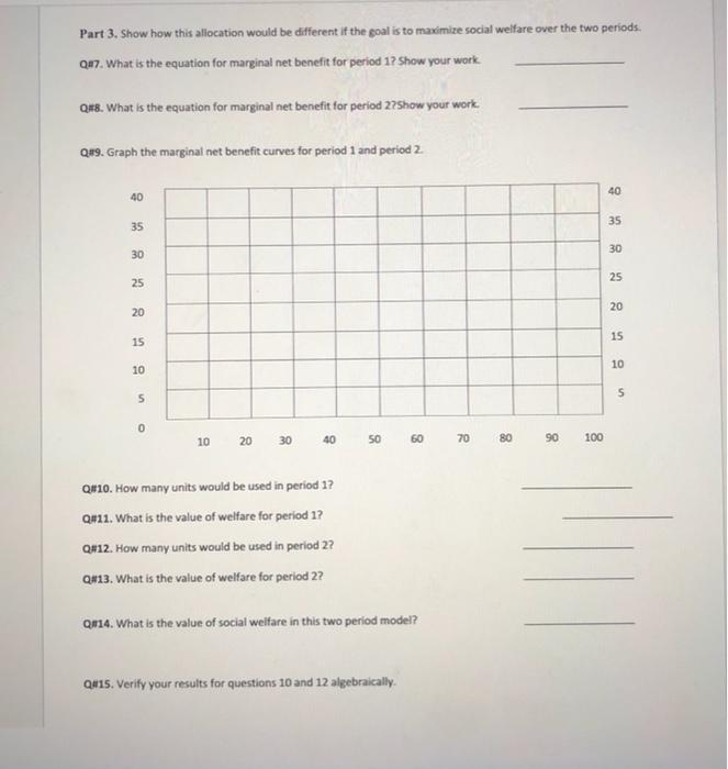 Dynamics Allocation of resources: please answer