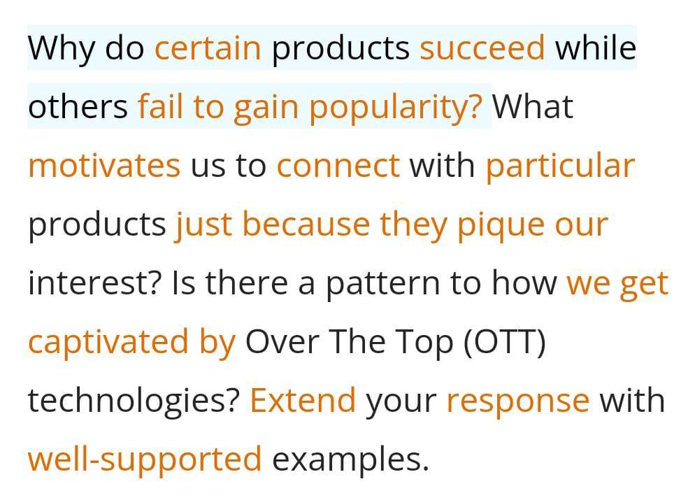 Why do certain products succeed while others fail