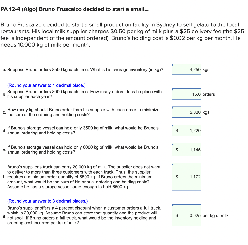 A and G are correct! Please do B C D E F. Thank
