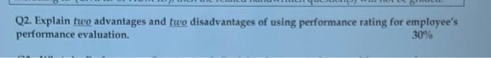 short well explained answer please Q2. Explain
