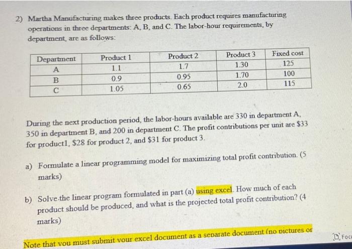 1) Consider the following all-integer linear