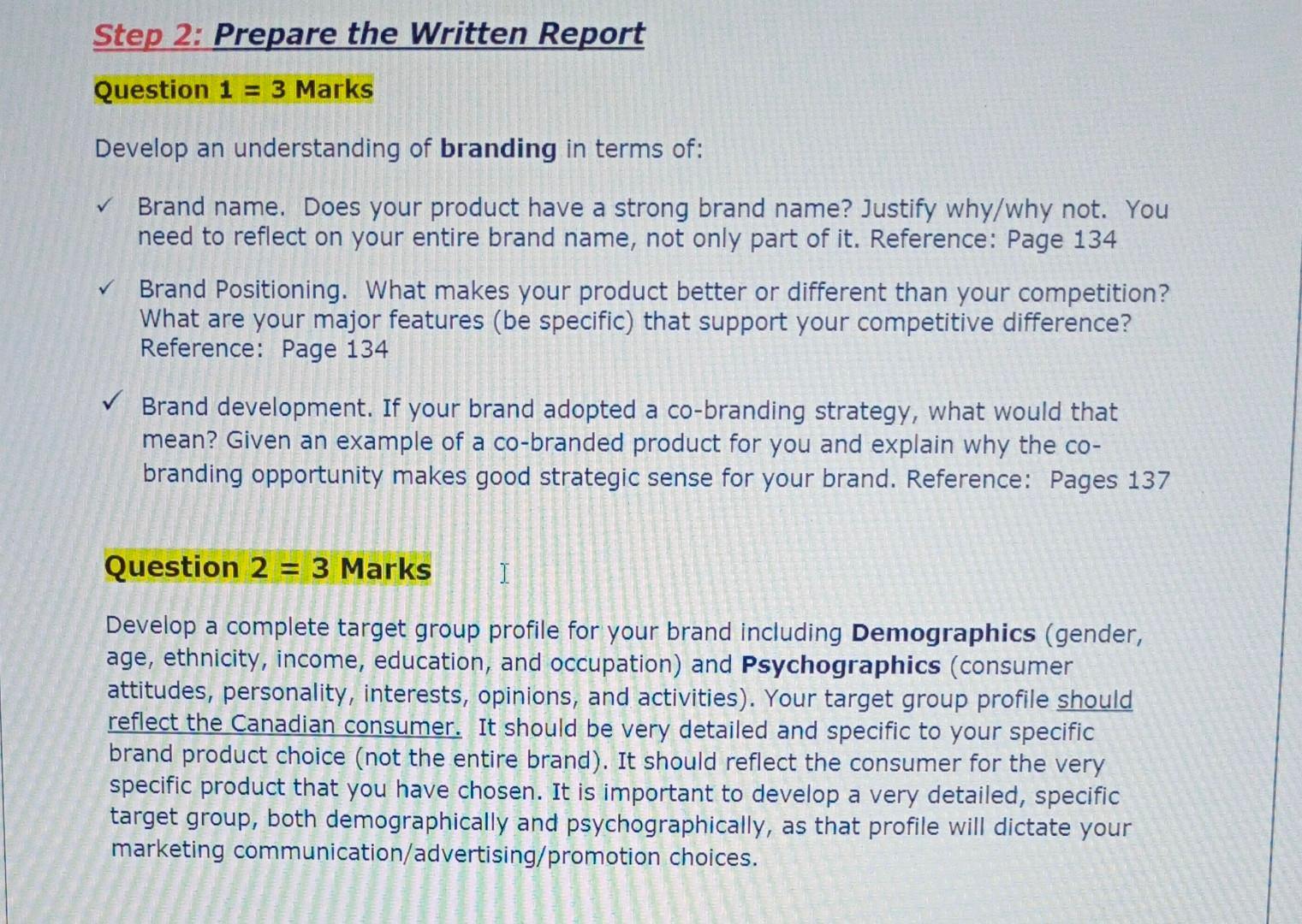 Enhanced Marketing Principles (MK351) INDIVIDUAL