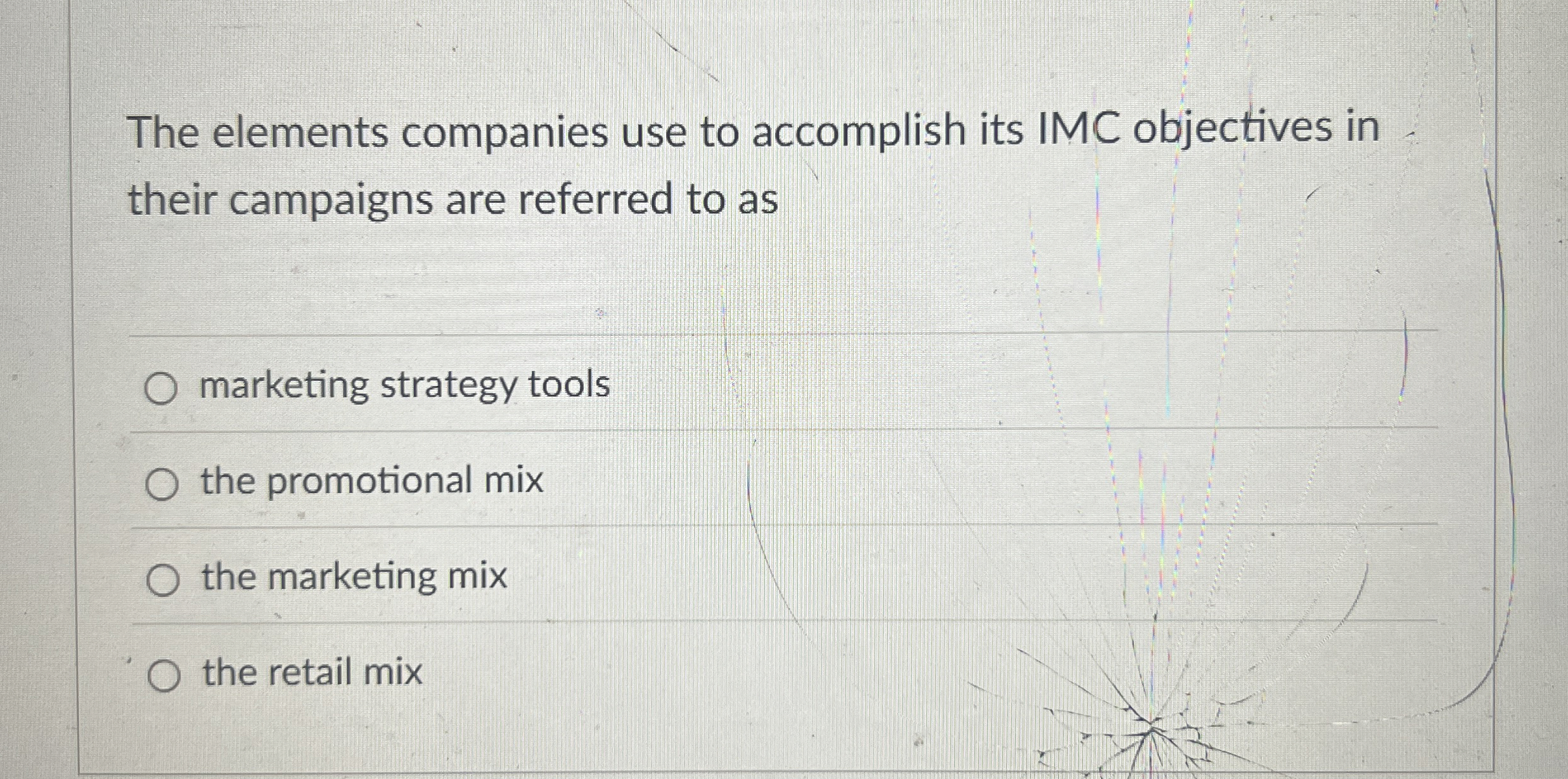 The elements companies use to accomplish its IMC