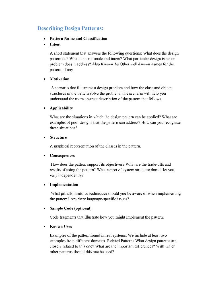 i need solution use Memento Design Pattern.