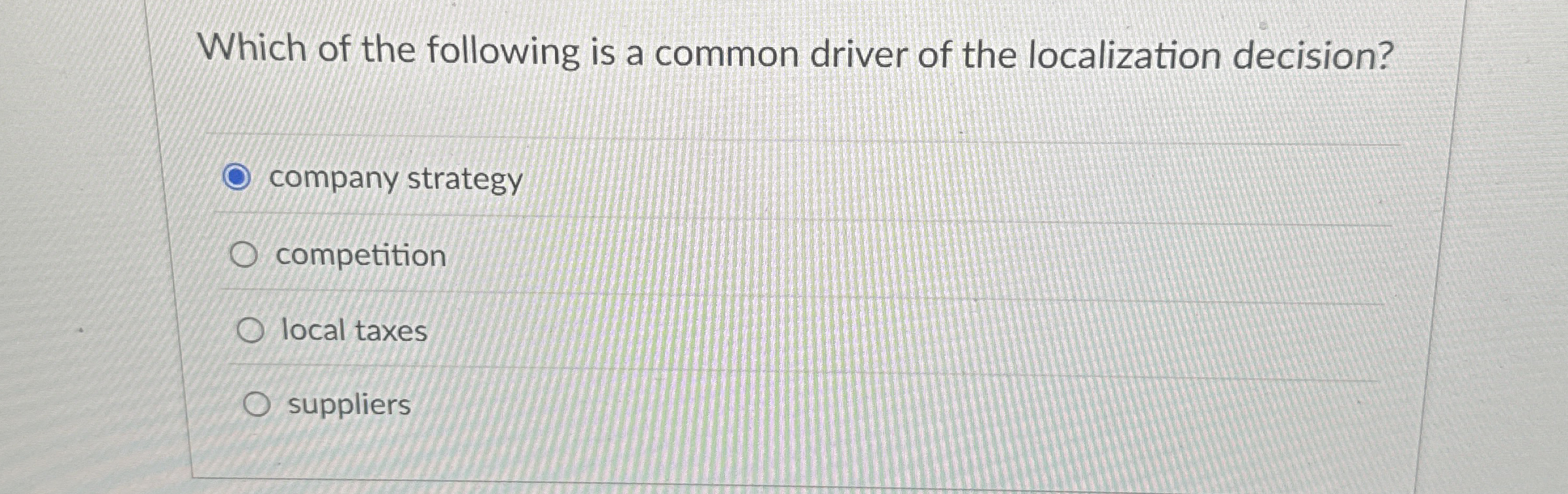 what is consumer localization?