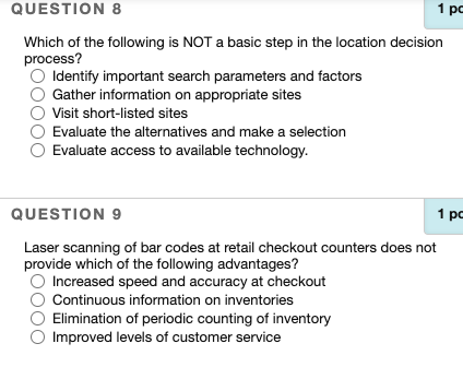 A manufacturing facility needs the raw material