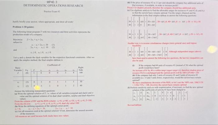 can I have a detailed answer on d) MP40.3