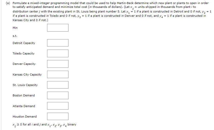 Please Answer All Parts in Same Format as Above.