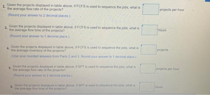 PA 18-2 to 18-7 (Algo) Processing time for eight