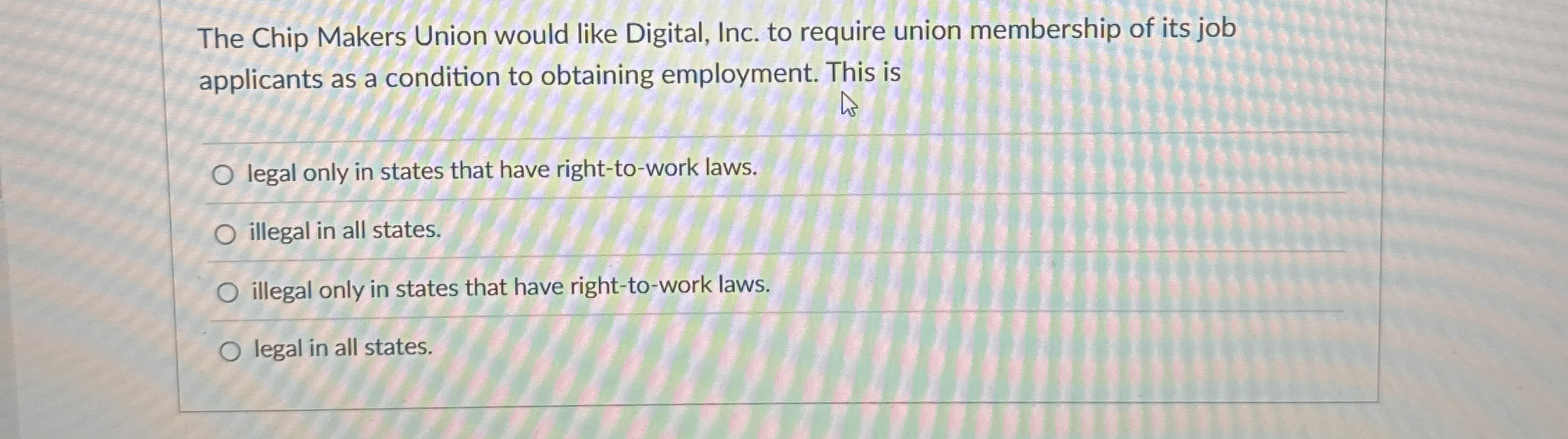 The Chip Makers Union would like Digital, Inc. to
