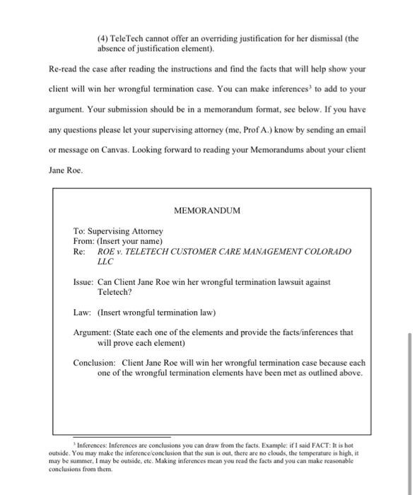 CASE STUDY #2 ROE . TELETECH CUSTOMER CARE