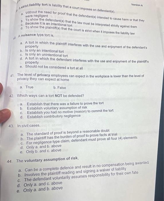 full answer plz Version 32 Product liability