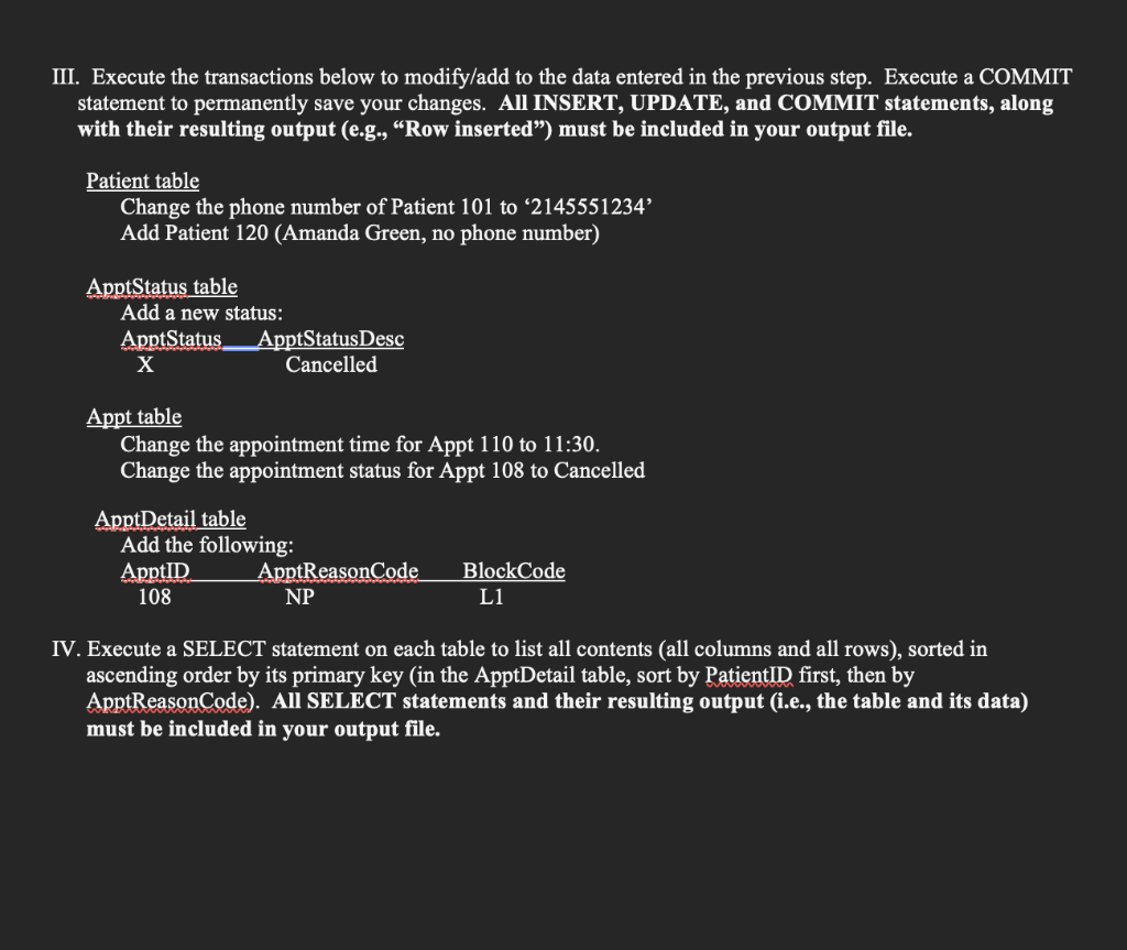 INSY 3304 Project 2 This project must be