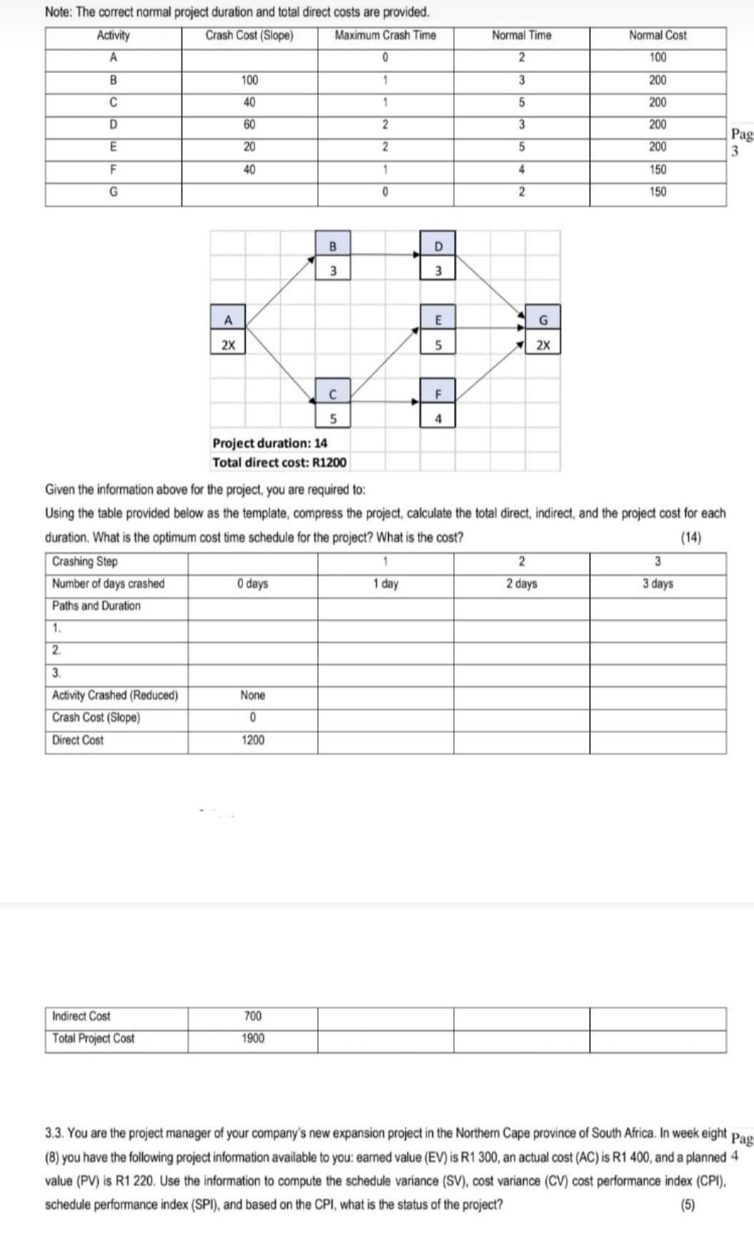 Normal Time Normal Cost Note: The correct normal