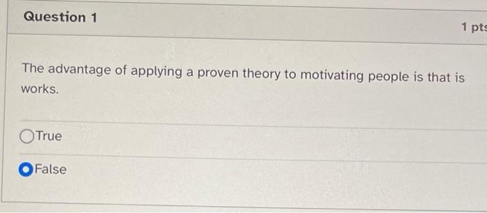The advantage of applying a proven theory to