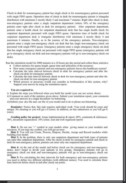 Project 1 INE4011-System Simulation Submission