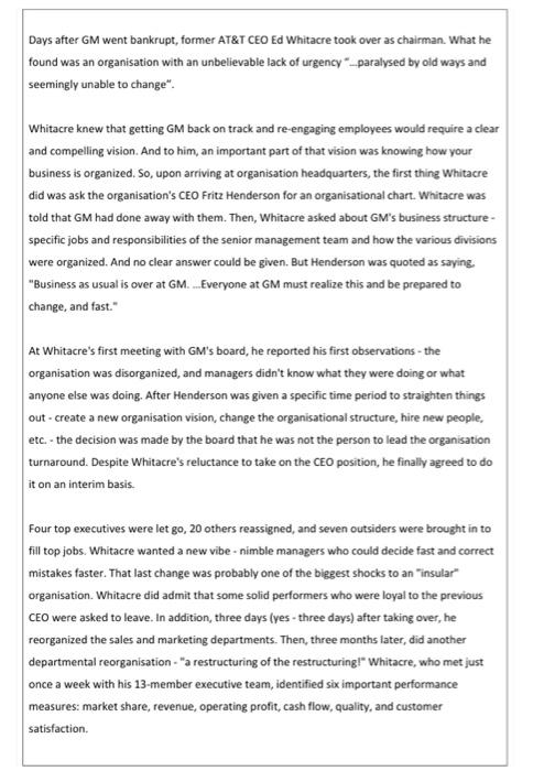 Q.6.1 Identify and discuss the characteristics