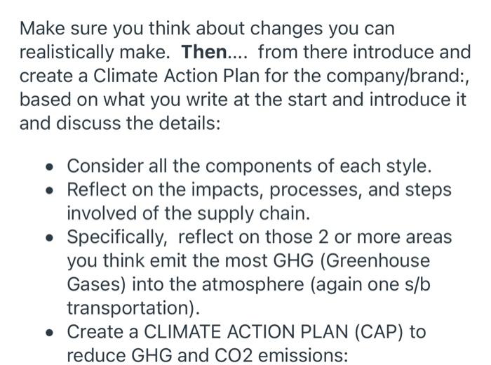 I need help Then: Imagine you work for the brand