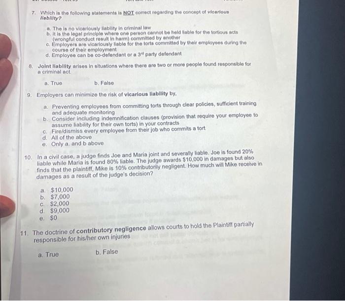 1. Tort law is categorized 0 a. Publla Law b.