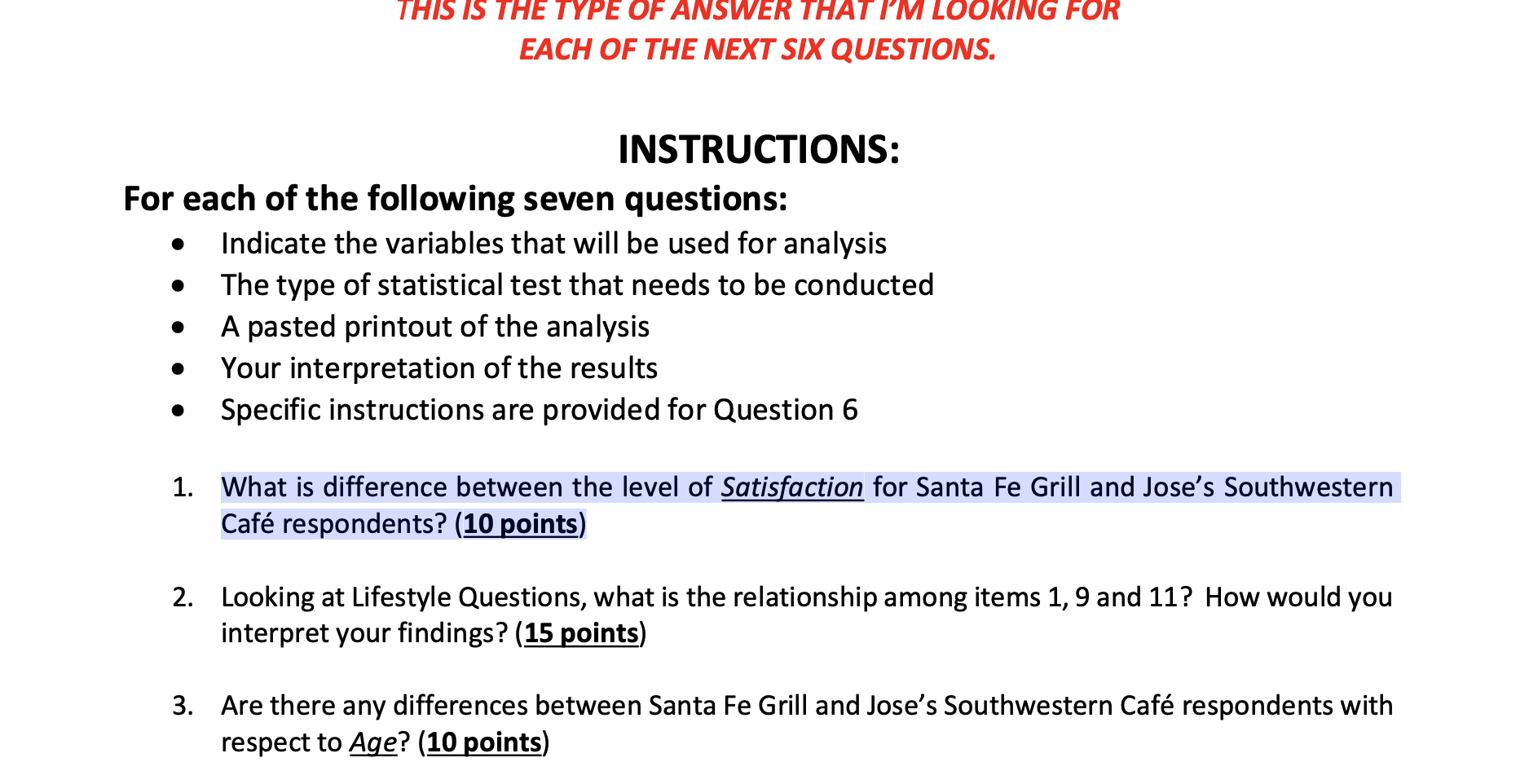 HELP Urgent Working in SPSS. Could you also