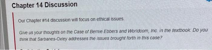 professional communication Chapter 14 Discussion