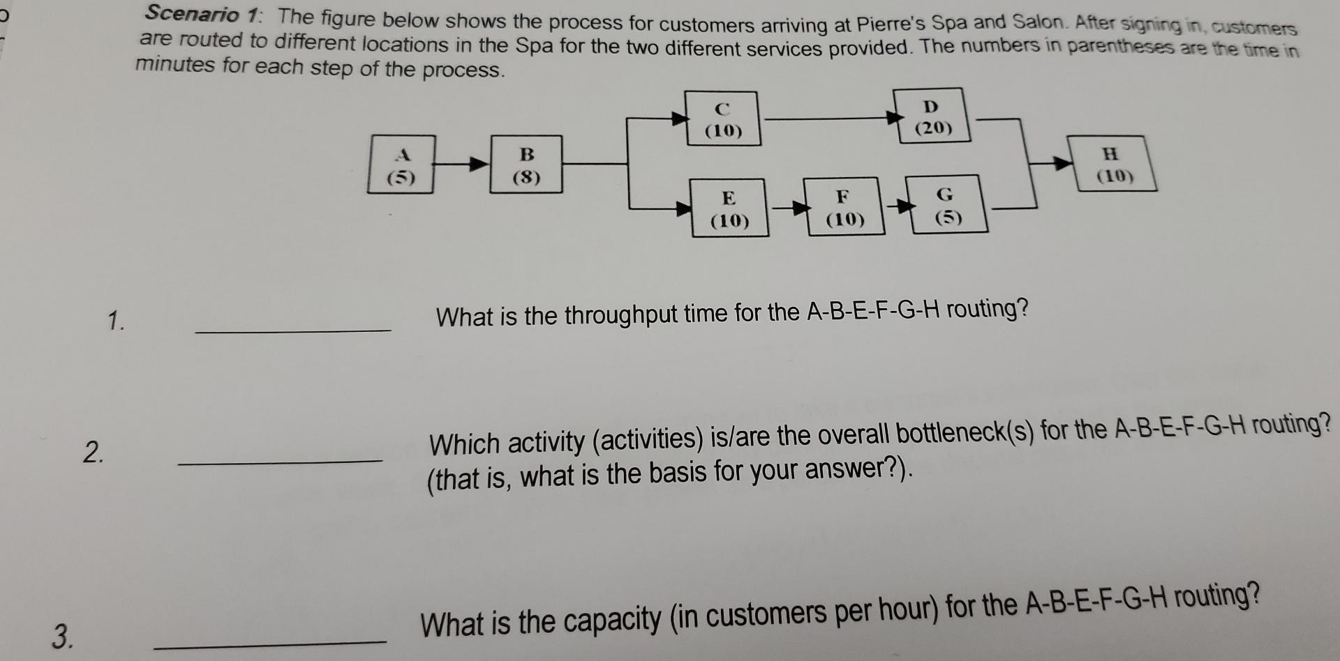 help me with this operation problem Scenario 2: A