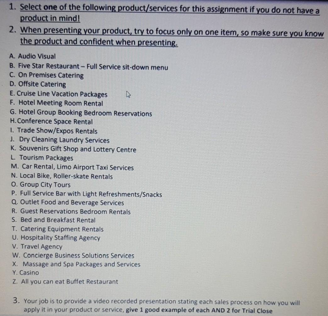 You do not have to record video just write it