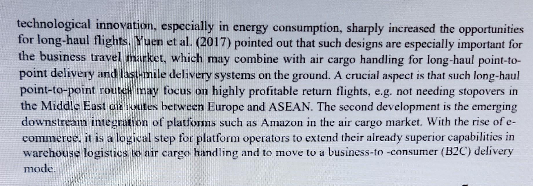subject : AIR CARGO OPERATIONS MANAGEMENT. Based